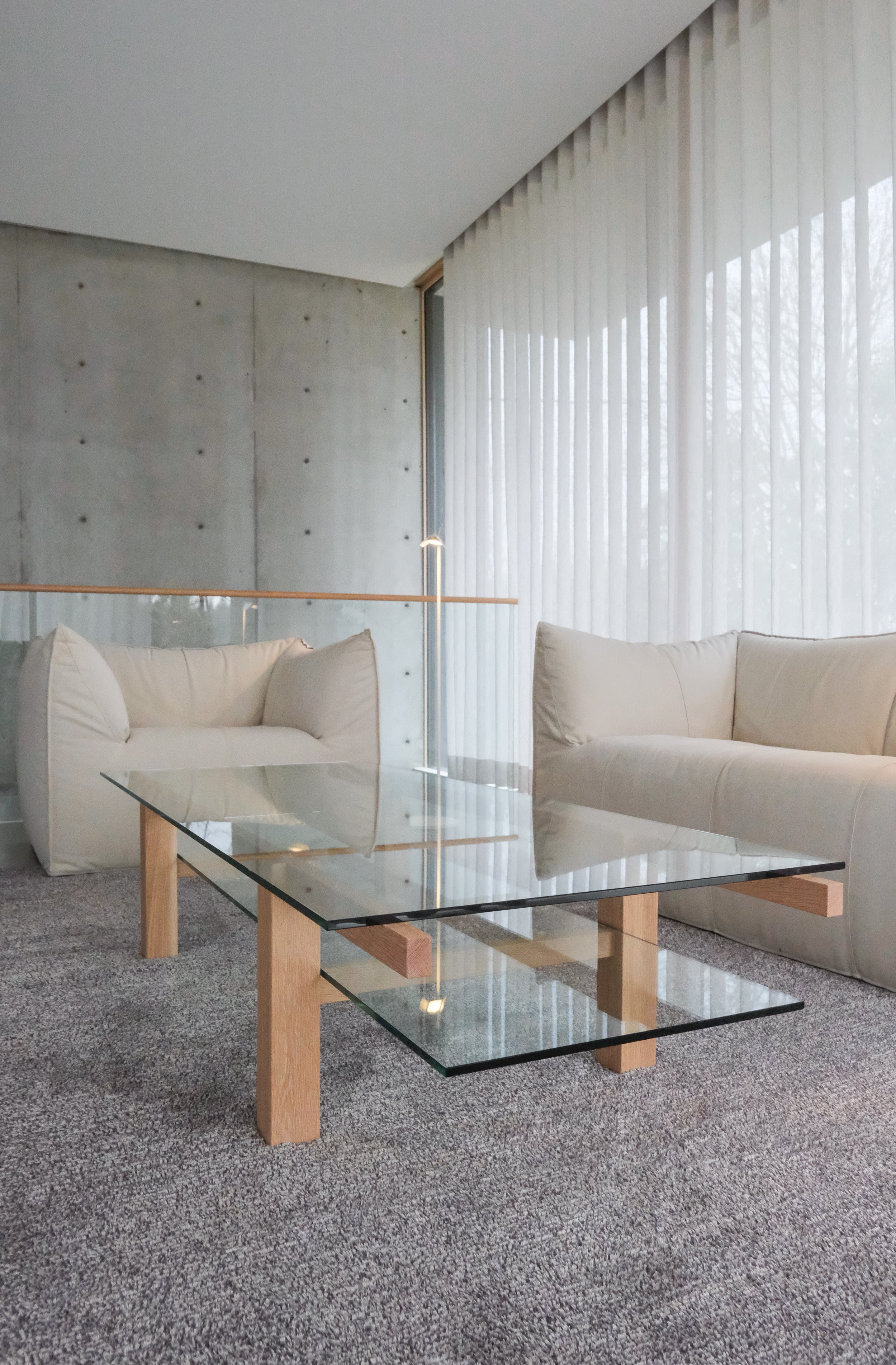 Blank Coffee Table Long