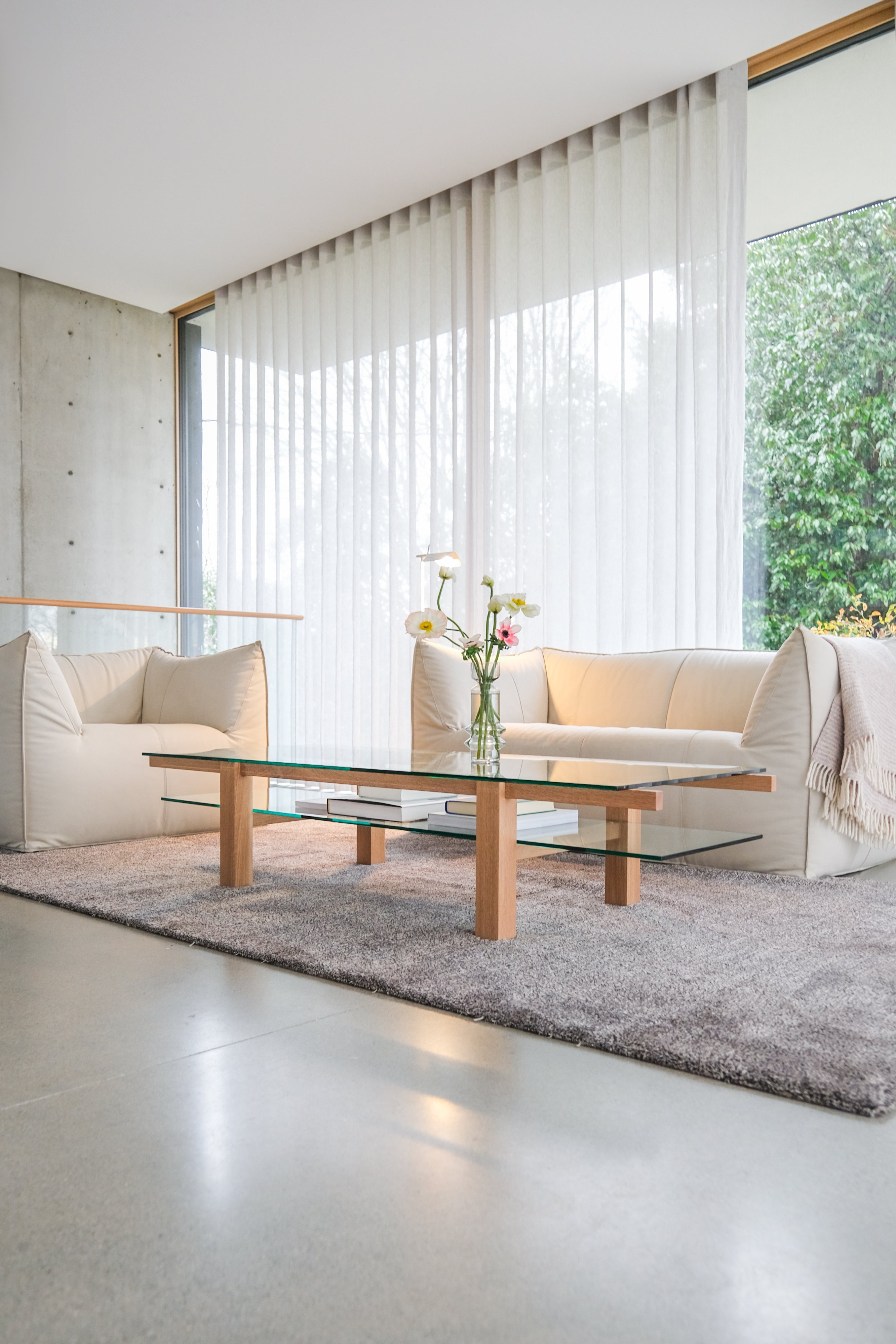 Blank Coffee Table Long